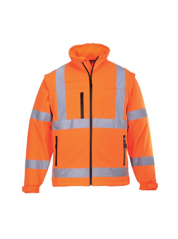 Jacheta Softshell HiVis (3L), 4XL, R, Portocaliu