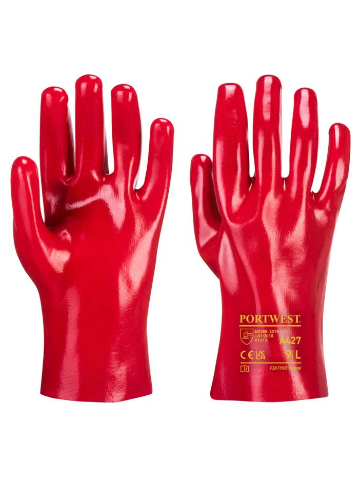 Manusi Inspectie Naylon, XL, R, Rosu