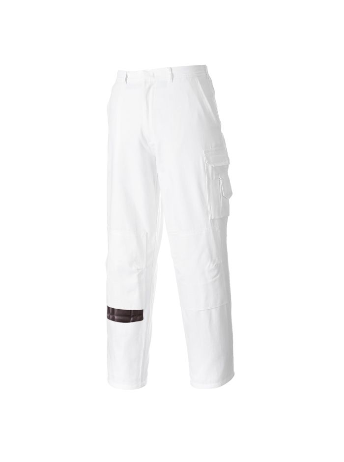 Pantaloni Zugrav, 4XL, R, Alb