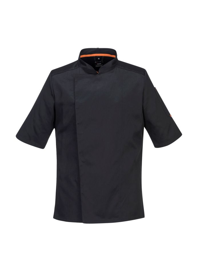 Jacheta MeshAir S/S, L, R, Negru