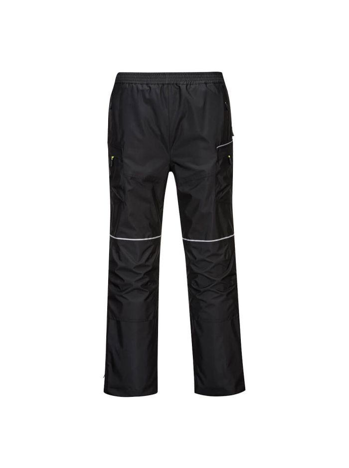 PW3 Pantaloni de ploaie, L, R, Negru
