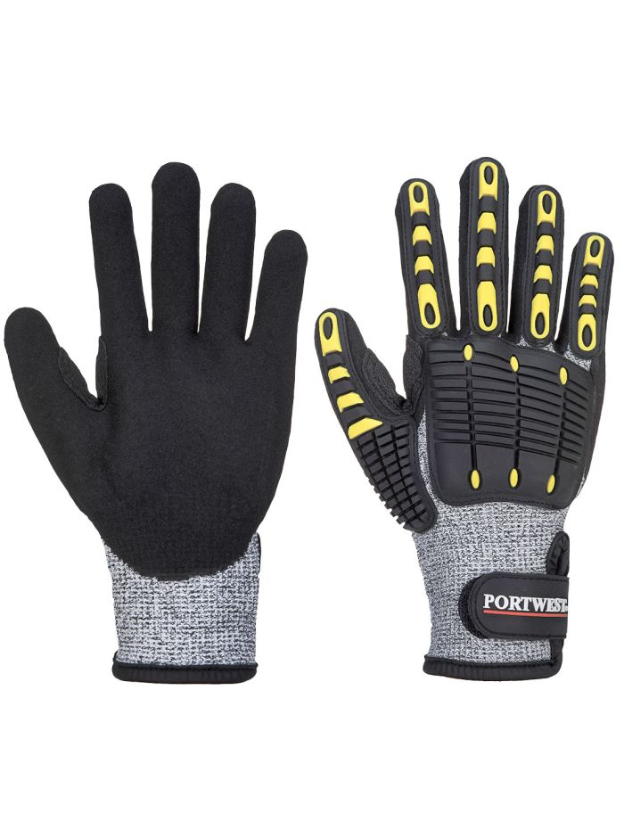Manusa Anti Impact Cut Resistant 5, L, R, Gri/Negru