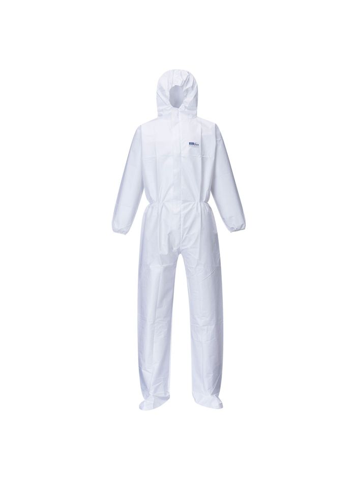 Combinezon BizTex Microporous cu Acoperitori Bocanci Tip 6/5,, L, R, Alb