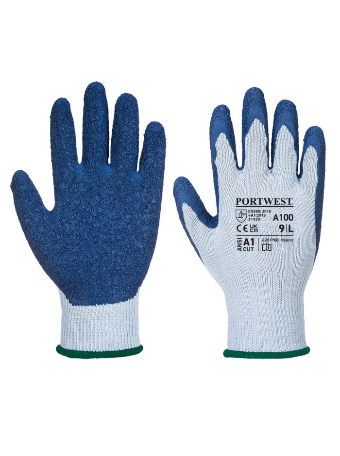 Manusa Grip , L, R, Gri/Albastru