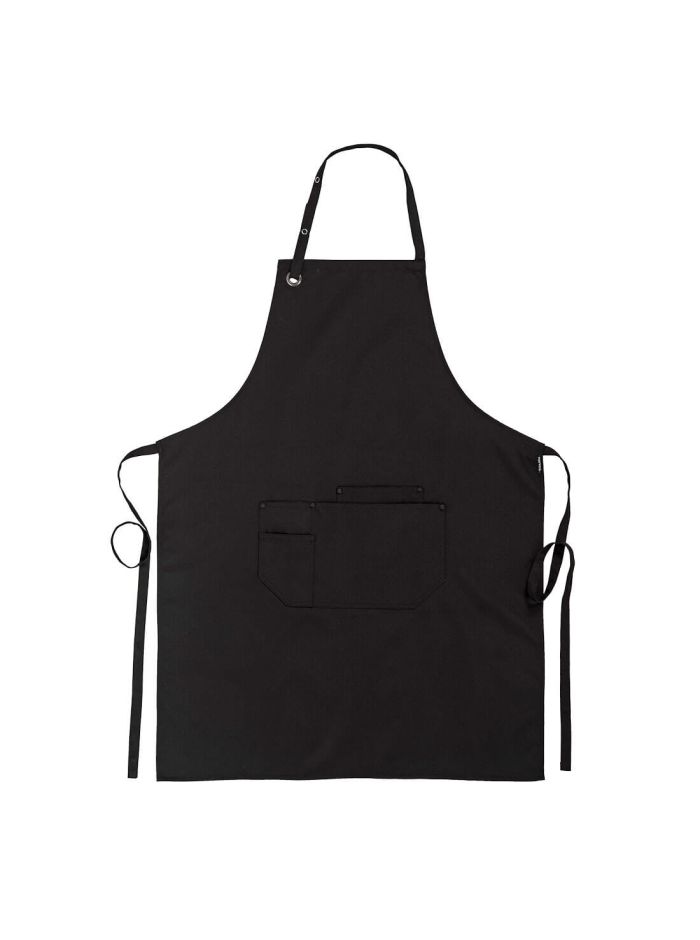 Șorț Canvas, , R, Negru