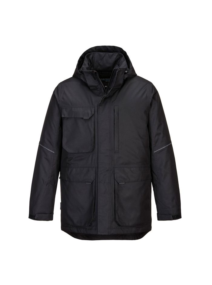 Jacheta Parka KX3, L, R, Negru