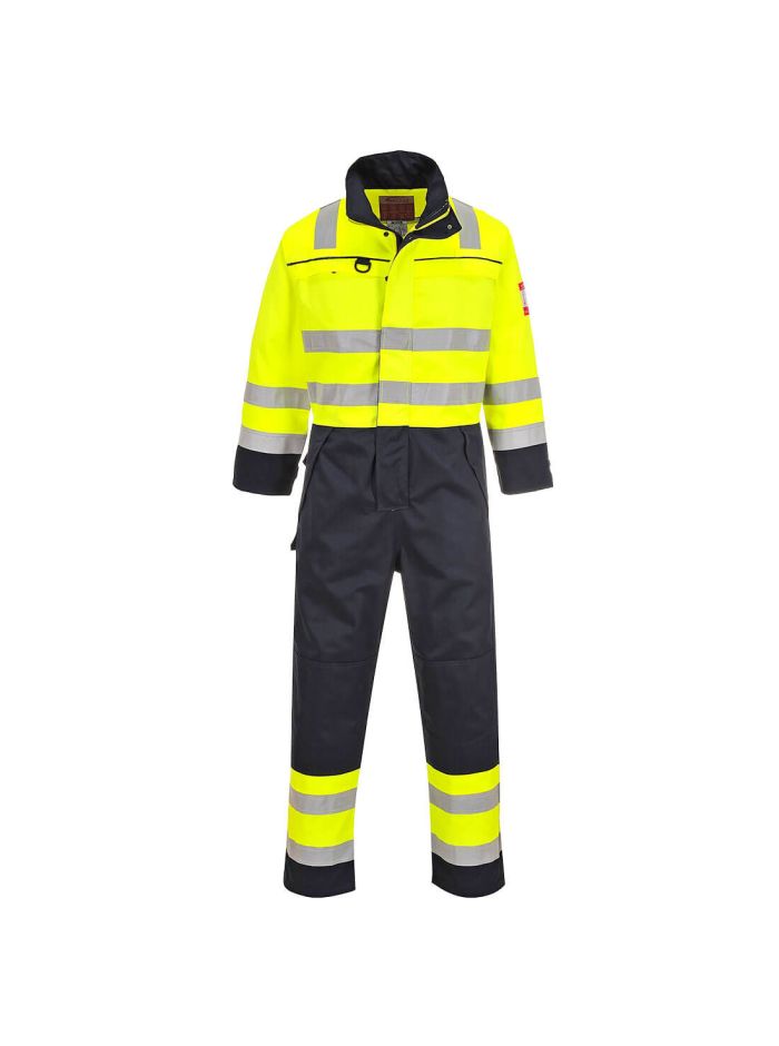 Combinezon HiVis Multi-Norm, 4XL, R, Galben/Navy