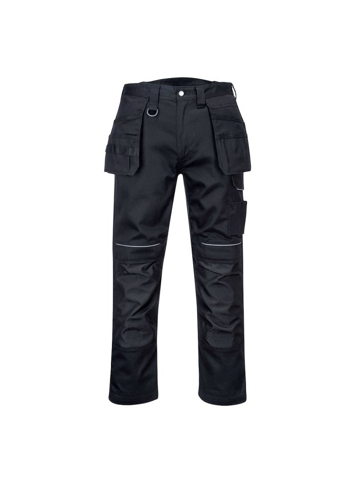 Pantalonitamplar din bumbac PW3, 28, R, Negru