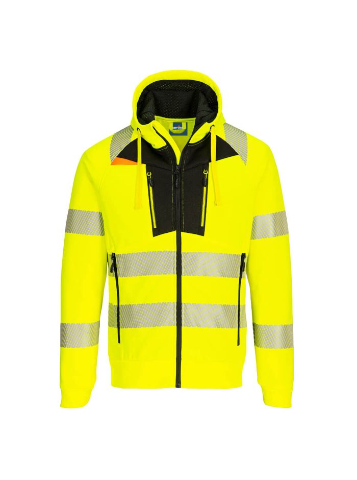 Manusi Inspectie Naylon, 4XL, R, Galben/Negru