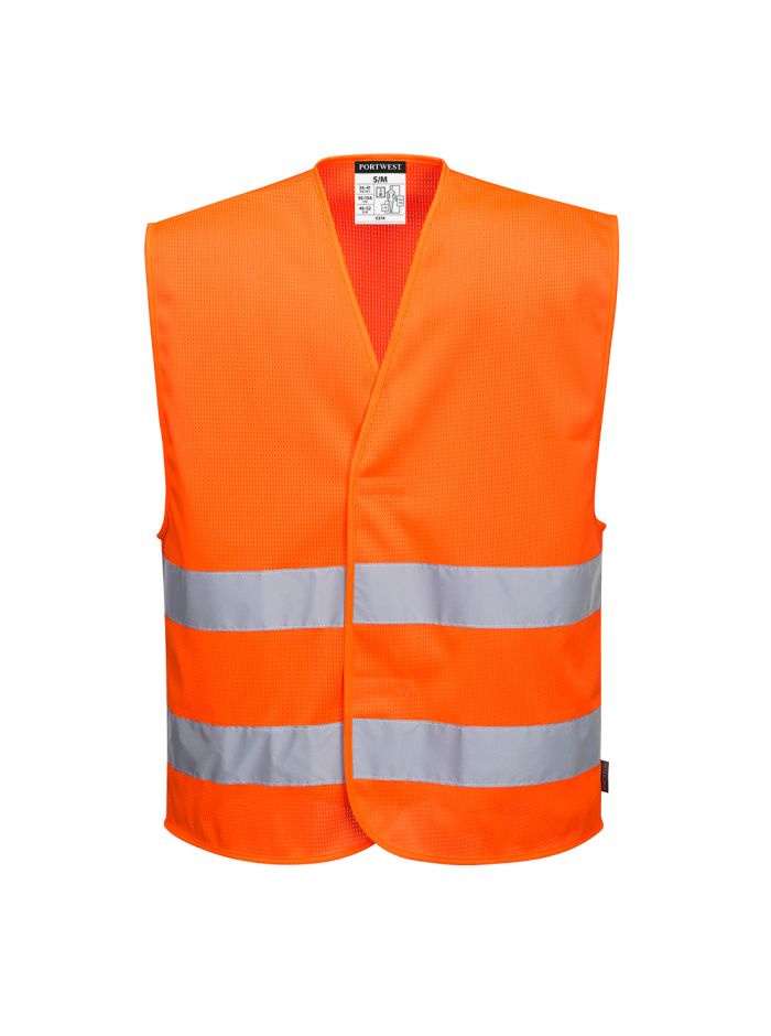 Vesta HI VIS cu 2 benzi gama MeshAir , 4X/5X, R, Portocaliu