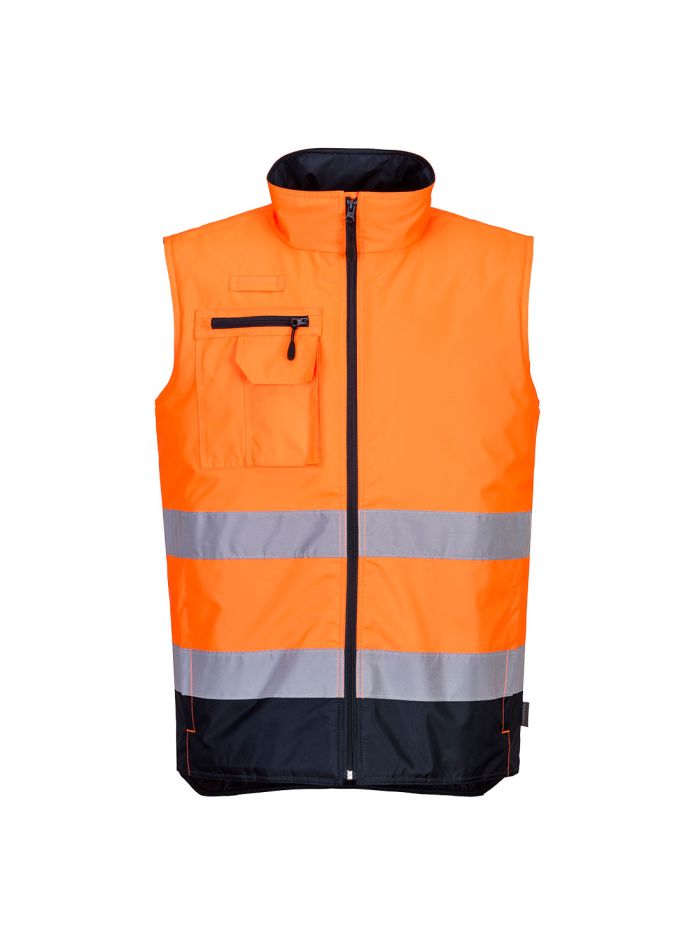 Vesta termica HI VIS Two Tone, L, R, Portocaliu/Navy