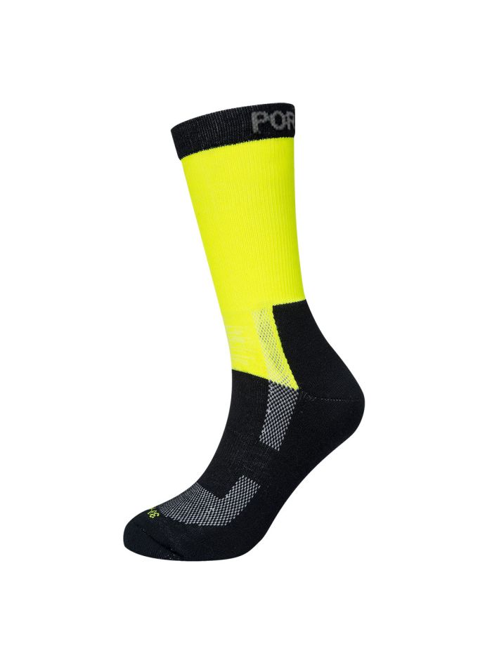 Sosete Usoare Hi-Vis Reflective,, 39-43, R, Galben