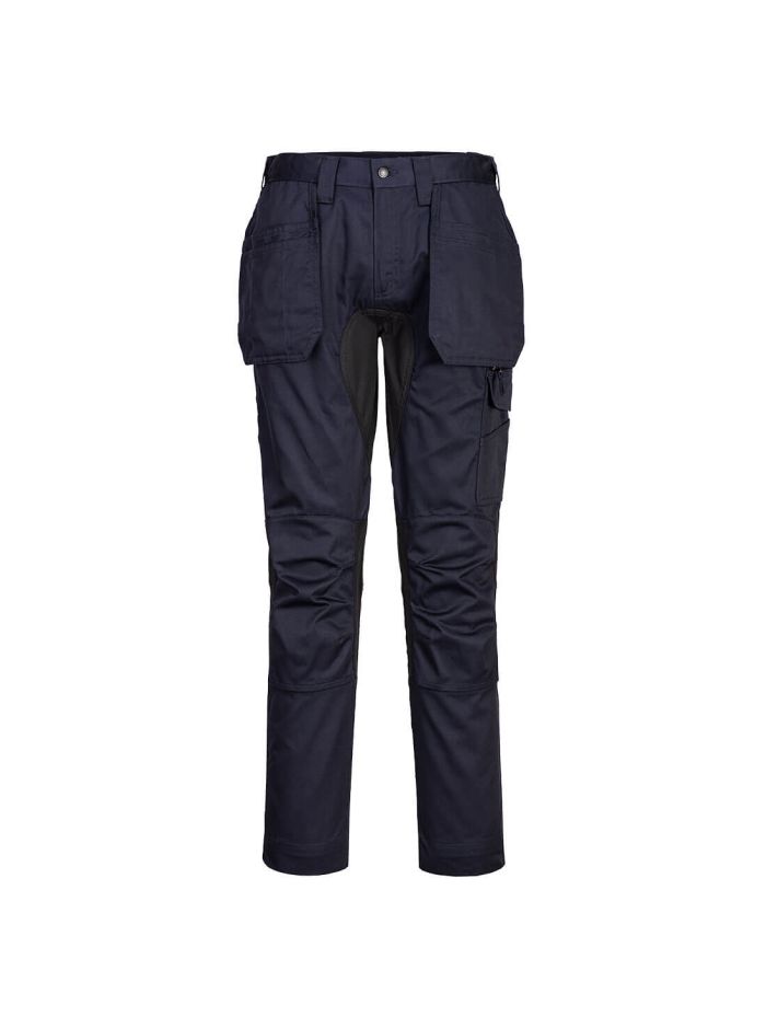 Manusi Inspectie Naylon, 28, R, Albastru inchis/ negru