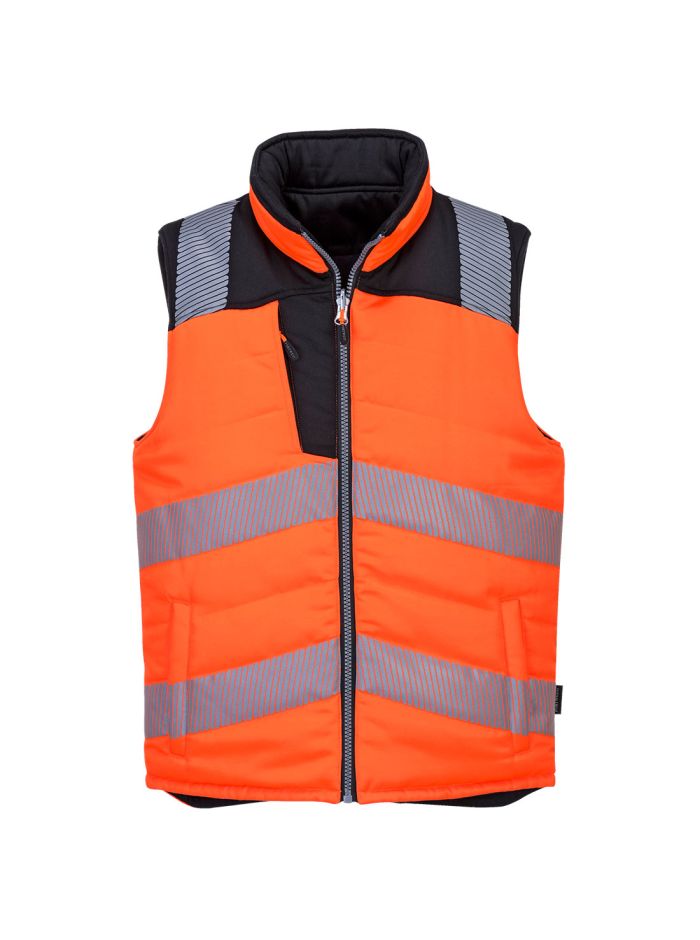 Vesta Reversibila Hi Vis PW3, L, R, Portocaliu/Negru