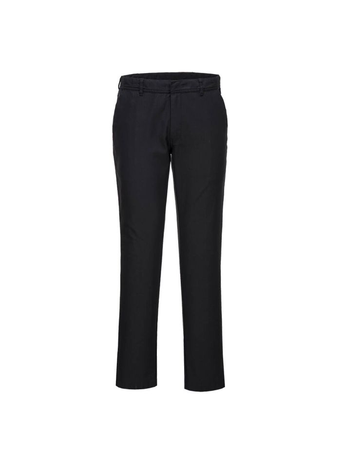 Pantaloni chino slim pentru femei, 26, R, Negru
