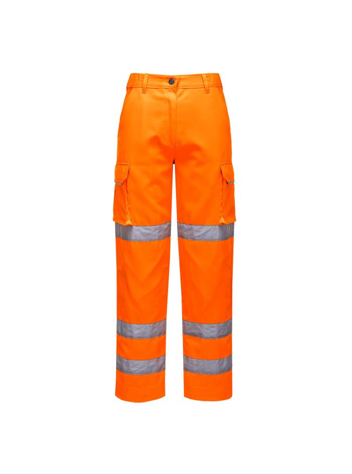 Pantaloni femei HiVis, L, R, Portocaliu