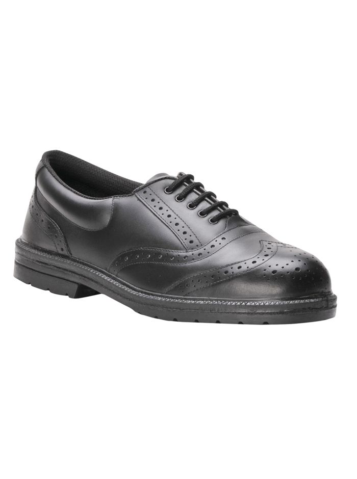 Bocanci Steelite Executive Brogue S1P, 39, R, Negru