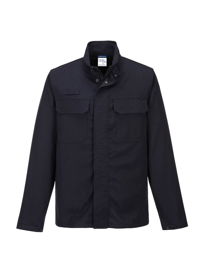 FR Pantaloni pentru metal topit , L, R, Navy