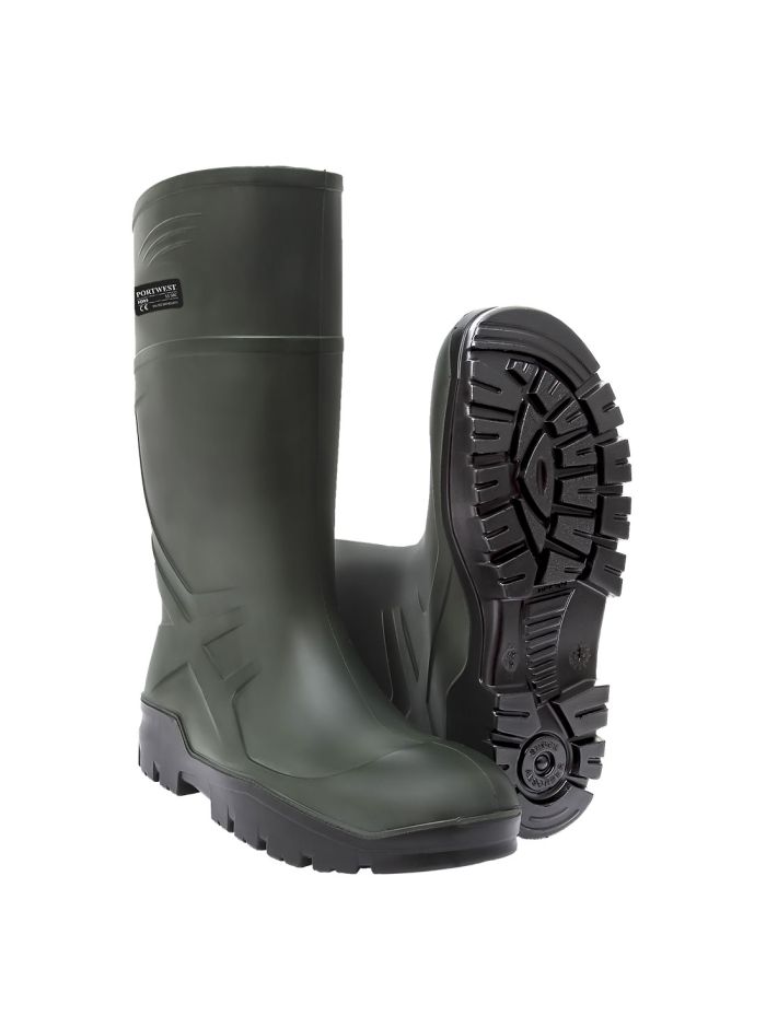 Cizme PU fara Protectie Wellington O4 CI FO , 39, R, Verde