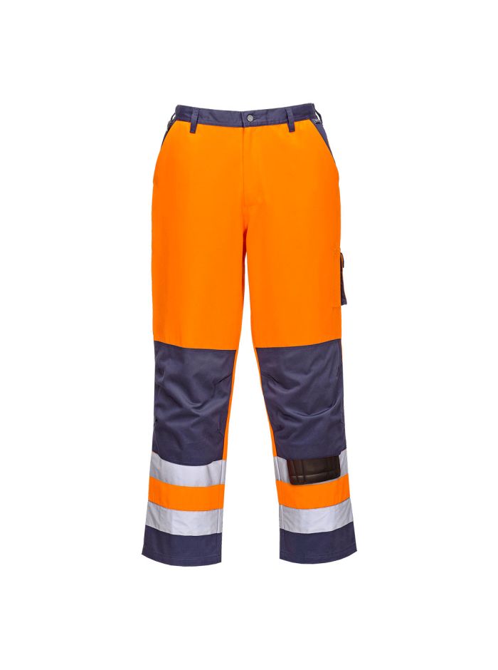 Pantaloni Lyon Hi-Vis, 4XL, R, Portocaliu/Navy