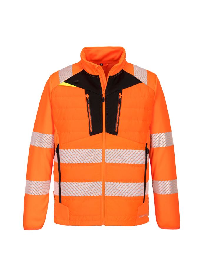 DX4 Jachetă Buffle Hibrid Hi-Vis, 4XL, R, Portocaliu/Negru
