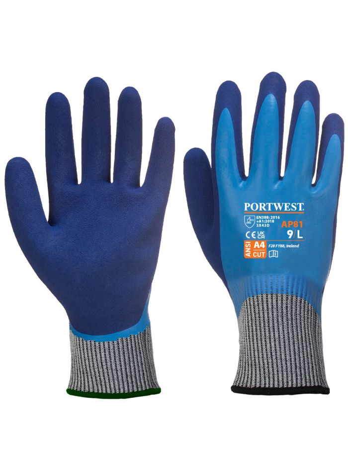 Manusi Liquid Pro HR Cut, L, R, Albastru