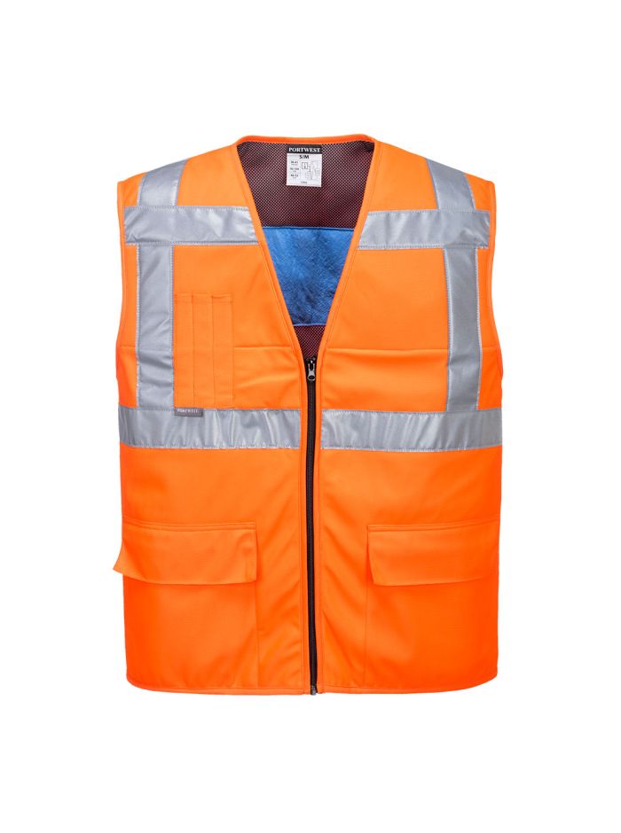 Vesta Cooling HiVis, L/XL, R, Portocaliu