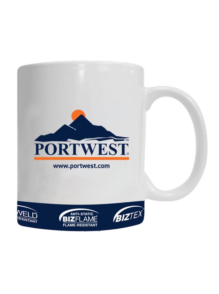 Cană Portwest, , R, Alb