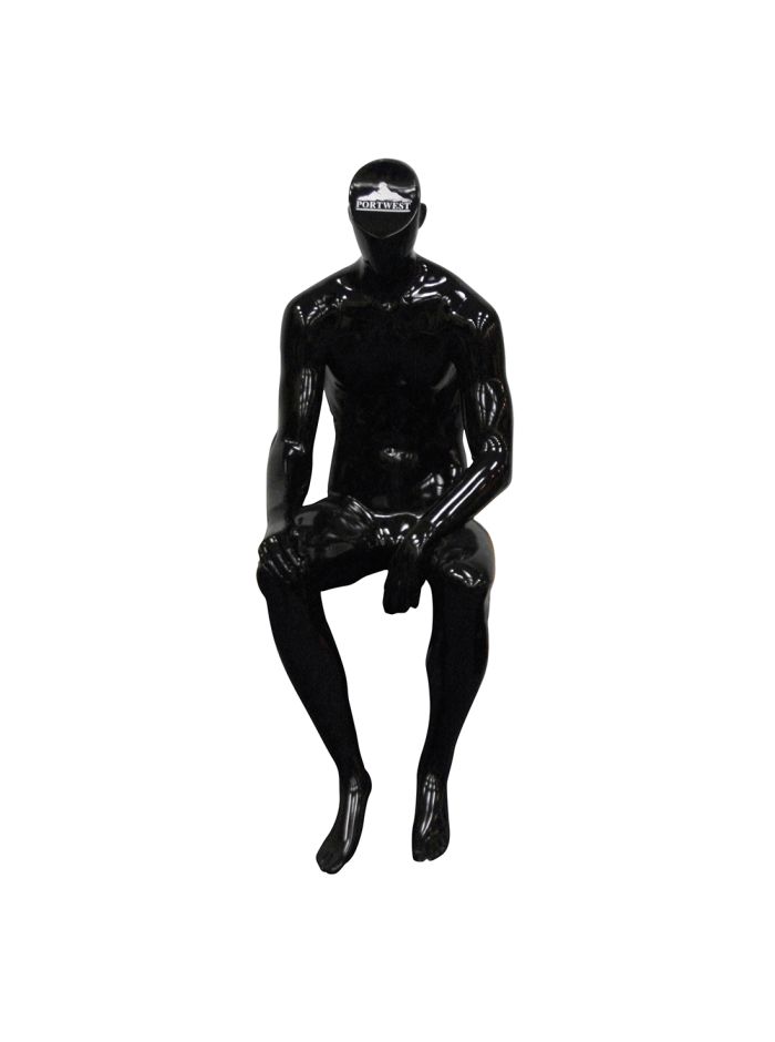 Manusi Inspectie Naylon, , R, Negru