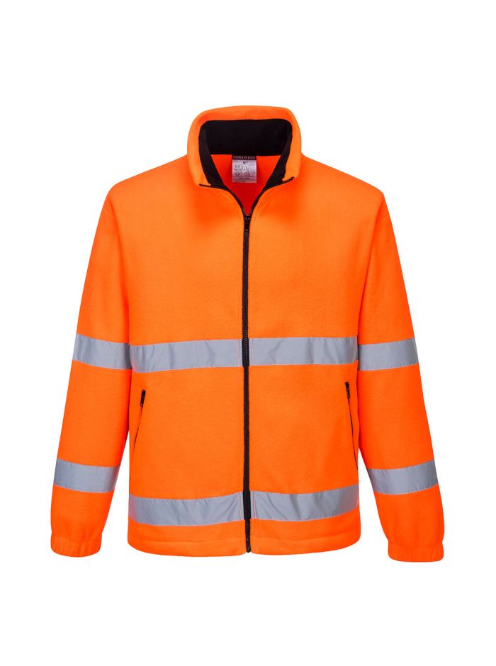 Fleece Hi-Vis Essential, L, R, Portocaliu