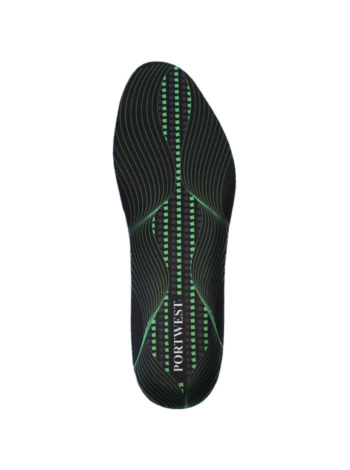 Branturi Gel Cushion & Arch Support, L, N, Negru/Verde