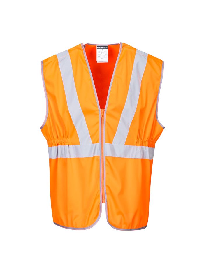 Vesta Lunga Hi-Vis RIS, 4XL, R, Portocaliu