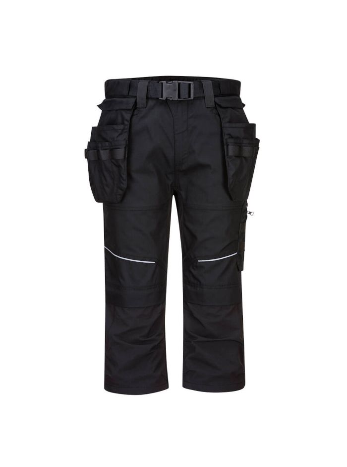KX3 3/4 pantaloni scurti Holster, 30, R, Negru