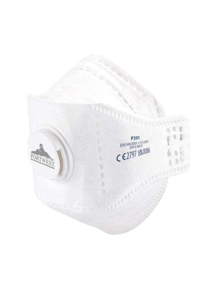 Masca de protectie cu valva Dolomite Fold EAGLE FFP3, , R, Alb