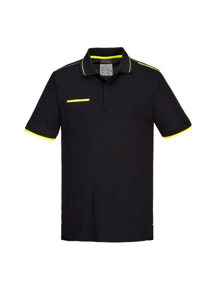 Tricou Eco Polo WX3 S/S, L, R, Negru