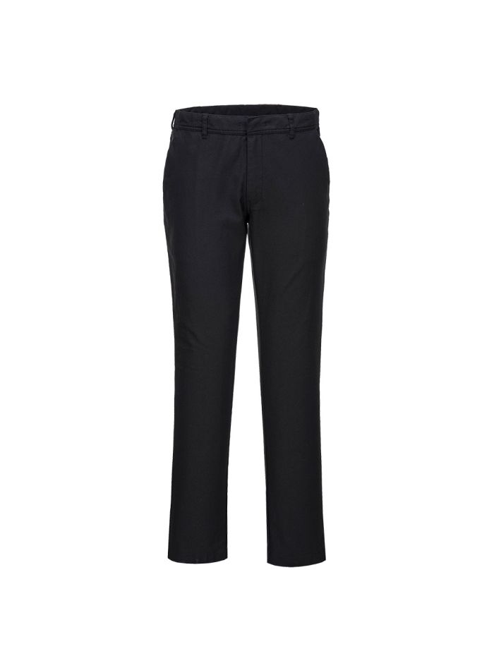 Pantaloni Chino Slim Strech, 28, R, Negru