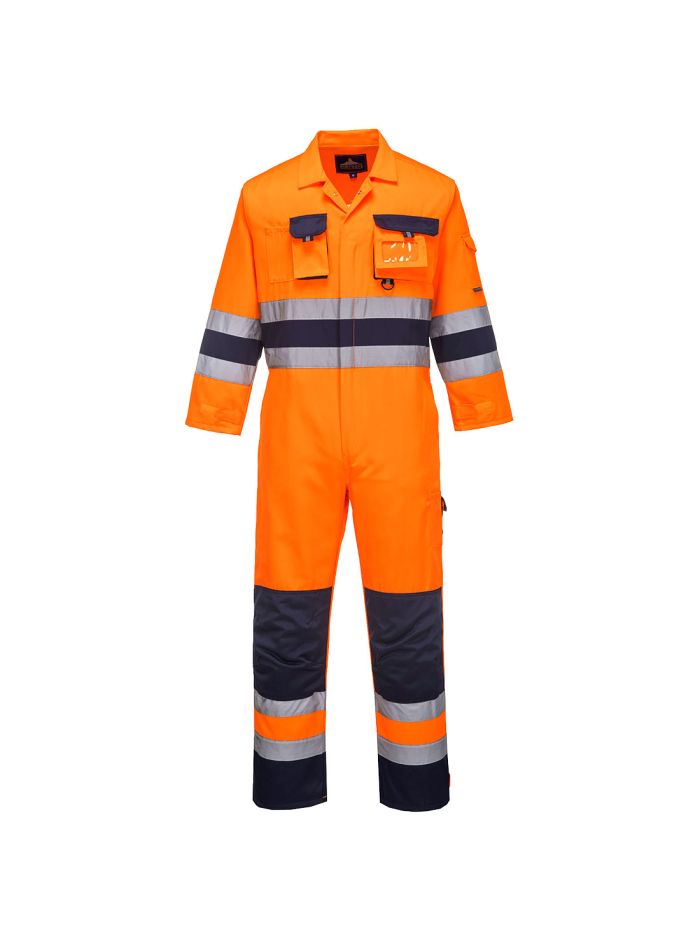 Combinezon Nantes Hi-Vis , L, R, Portocaliu/Navy