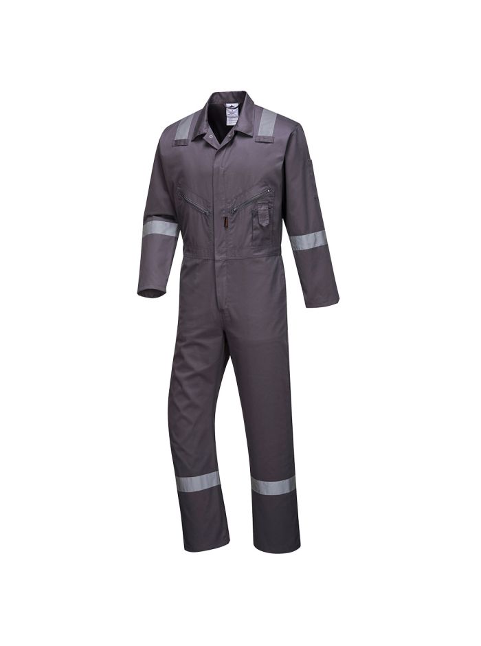 Combinezon Iona de bumbac, L, R, Gri