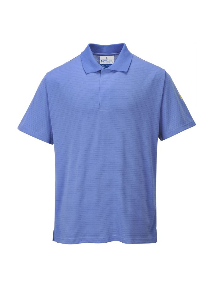 Tricou Polo ESD Antistatic, L, R, Hamilton Blue