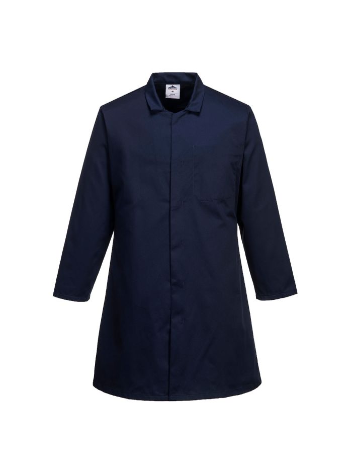 Halat Barbatesc pentru Industria Alimentara, Un Buzunar , L, R, Navy