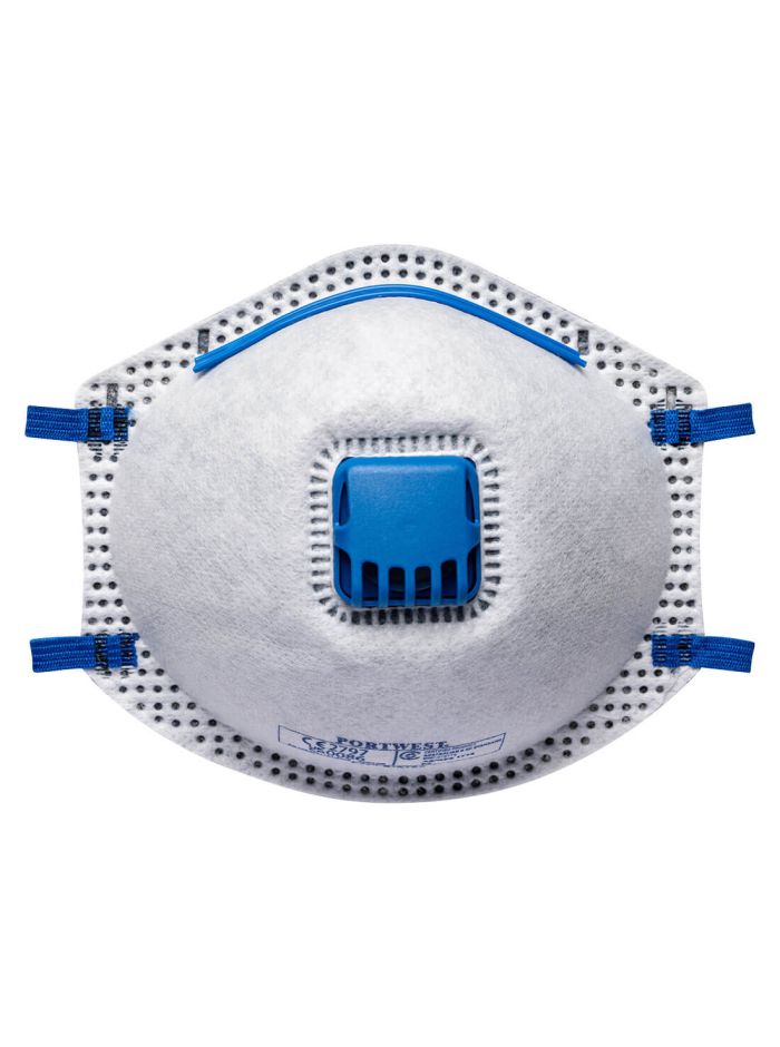 Masti cu Carbon si Supapa Dust Mist Fume FFP2, , R, Alb