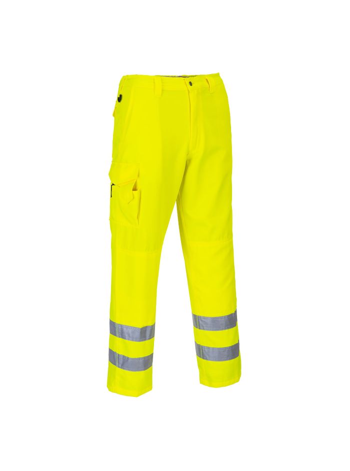 Pantaloni Hi-Vis Combat, L, T, Galben
