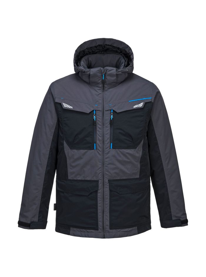 Jacheta de iarna WX3, L, R, Gri Metal