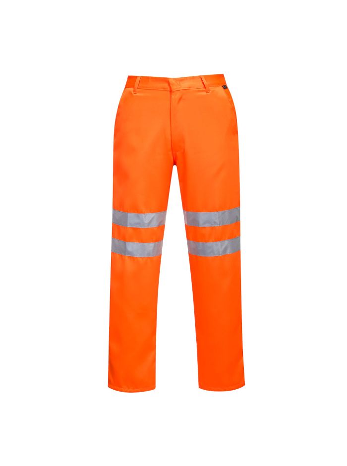 Pantalon HiVis Poli-bumbac RIS, 4XL, R, Portocaliu