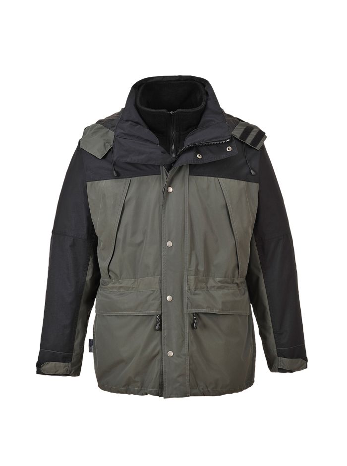 Jachetă respirabilă 3 în 1 Orkney, 4XL, R, Gri