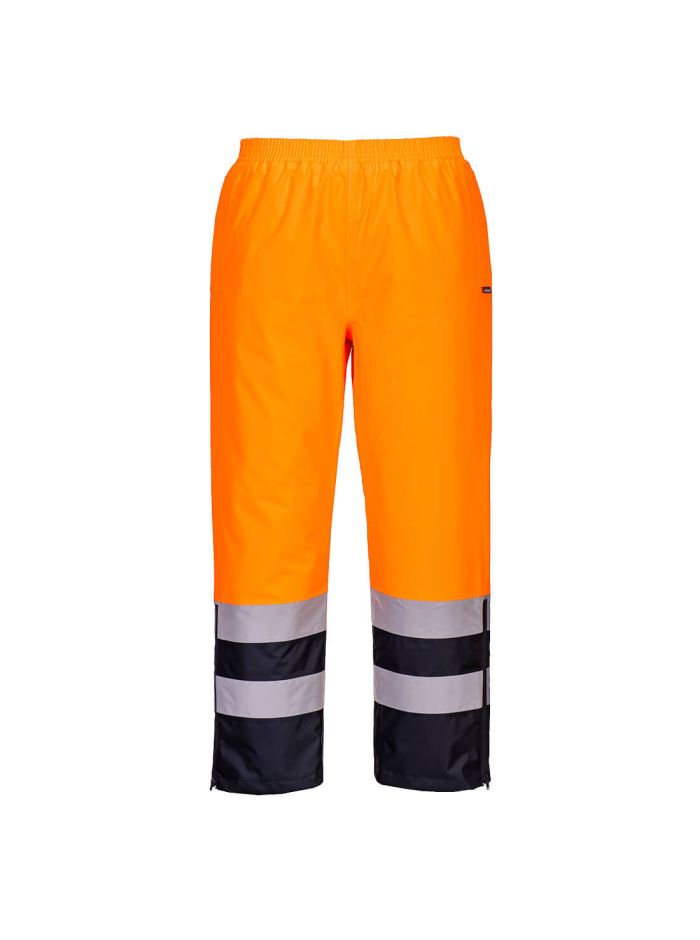 Manusi Inspectie Naylon, L, R, Portocaliu/Navy