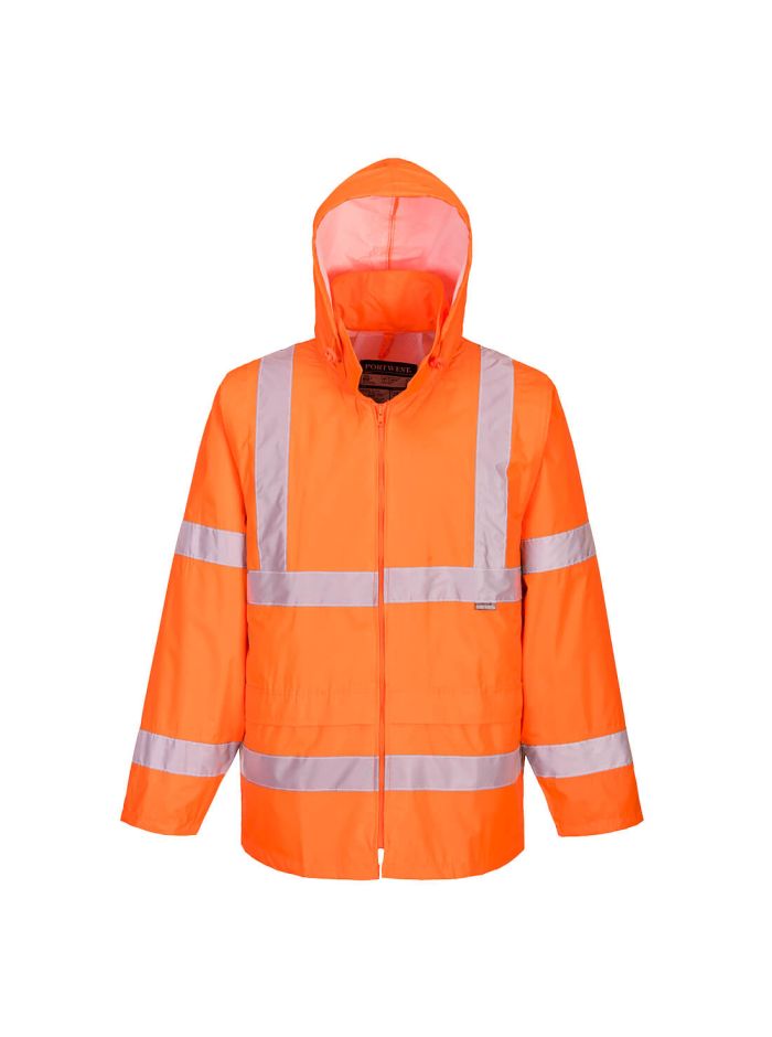 Jacheta de Ploaie Hi-Vis , 4XL, R, Portocaliu