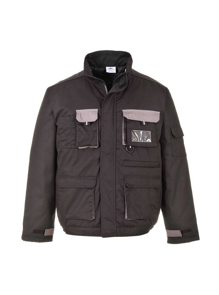 Jacheta Captusita Portwest Texo Contrast , L, R, Negru