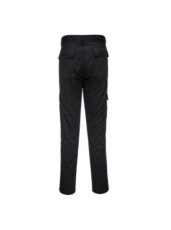 Pantaloni Combat Slim Fit, 28, R, Negru