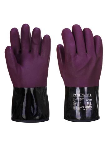 Manusi Chemtherm, M, R, Violet/Negru